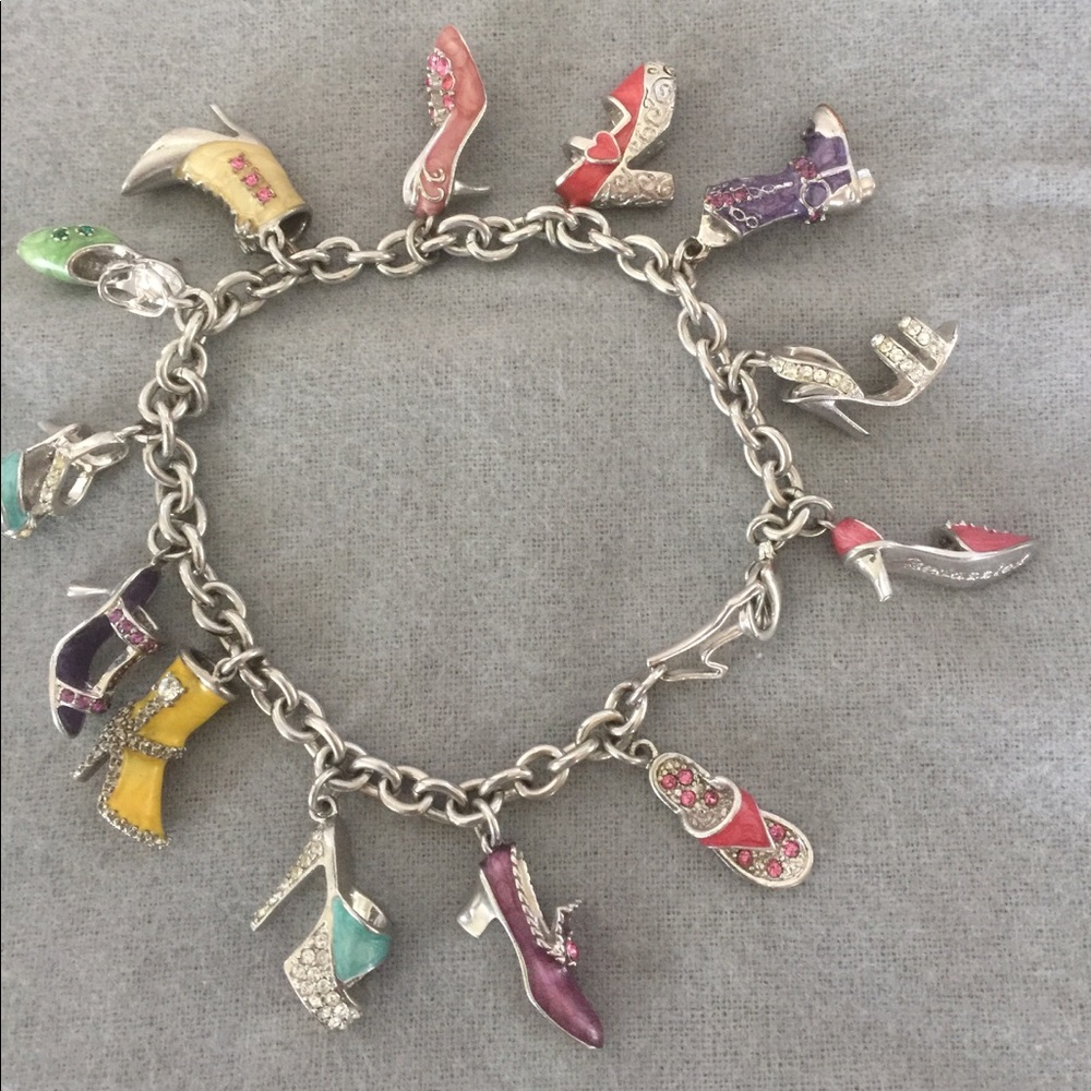 Shoe Lover’s Charm Bracelet